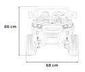 Auto Pick-Up Speed 900 dla dzieci Czarny + Napęd 4x4 + Ruchomy kiper
