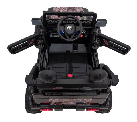 Toyota FJ Cruiser dla dzieci Czarna terenówka + Pilot