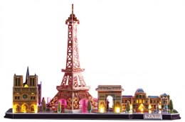 Puzzle 3D LED City Line Paryż Cubic Fun