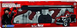 Metalowy pistolet gangsterski 8 naboi (Gonher) Pulio