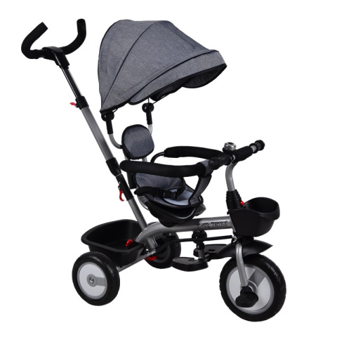 Rowerek Trójkołowy Baby Trike SZARY