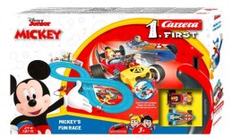 Tor wyścigowy First Myszka Miki Mickey's Fun Race 2,4m Carrera