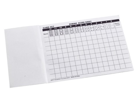 Domino gra Mexican Train metalowy kuferek GR0630