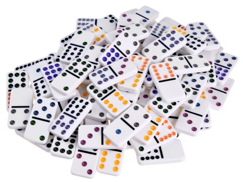 Domino gra Mexican Train metalowy kuferek GR0630