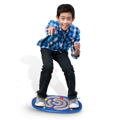 Sensoryczna Drewniana Deska do balansowania z labiryntem Viga Toys