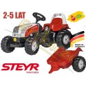 Rolly Toys rollyKid Traktor na pedały Steyr z przyczepą 2-5 Lat