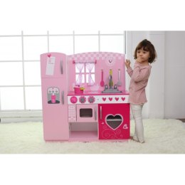 Różowa Drewniana Kuchnia Classic World