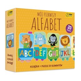 Puzzle 20 elementów Mój pierwszy alfabet Wilga Play