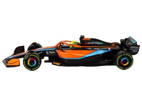 Auto Wyścigowe McLaren F1 Zdalnie Sterowany RC Rastar Pomarańczowy 1:12