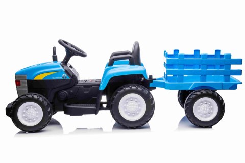 Traktor Z Przyczepą New Holland T7 Niebieski