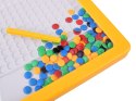 Edukacyjna Tablica magnetyczna z pinezkami do układania ZA4738