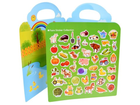 Farma Album z Naklejkami Zwierzęta Warzywa ZA4764