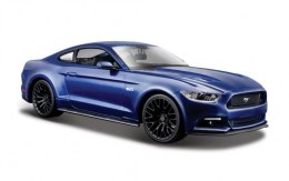 Model kompozytowy Ford Mustang GT 2015 1/24 niebieski Maisto