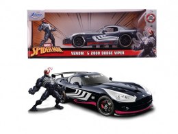 Pojazd i Figurka Marvel Venom 2008 Dodge Viper 1:24 JADA TOYS