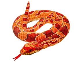 Maskotka Wąż czerwono-pomarańczowy 180cm Beppe