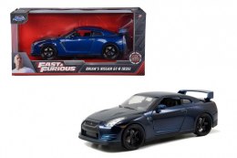 Pojazd Fast & Furious Szybcy i wściekli 2009 Nissan GT-R 1/24 JADA TOYS