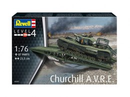Model plastikowy Churchill A.V.R.E 1/76 Revell