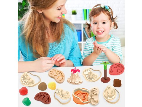 Masa plastyczna formy dinozaury ciastolina ZA4778