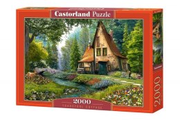 Puzzle 2000 elementów Chatka Castor