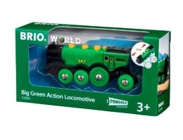 Klasyczna Zielona Lokomotywa Brio