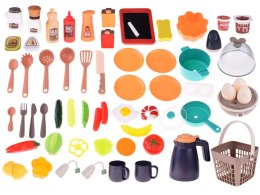 Kuchnia efekt gotowania para dźwięk światło lodówka garnki 63el ZA4667