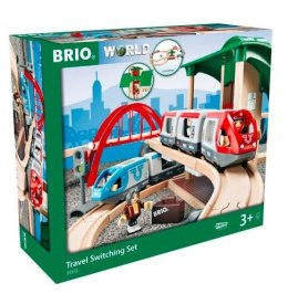 Pociąg osobowy z dworcem Brio