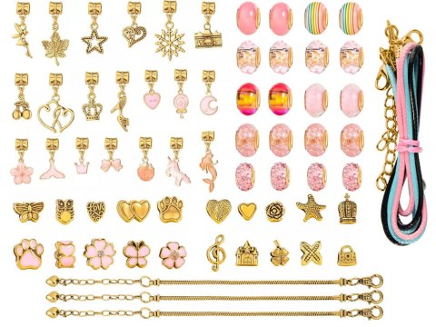 Koraliki w eleganckiej torebce zawieszki charmsy ZA4692