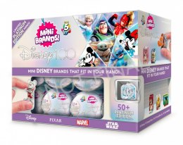 Figurki Mini Brands Disney seria Platinum karton 18 sztuk ZURU 5 Surprise