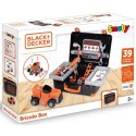 Smoby Black & Decker Walizka z Narzędziami + Samochód w Częściach