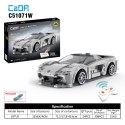 Klocki konstrukcyjne CaDA 308 el. Autko Sportowe Lotus Evija dla dzieci 6+ Zdalnie sterowany Pilot + Aplikacja mobilna