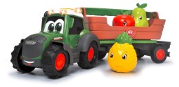 Pojazd ABC Owocowy traktor z przyczepą, 30 cm Dickie