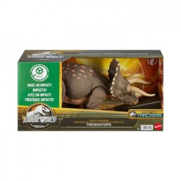 Figurka Jurassic World Eko Triceratops Obrońca Środowiska Mattel