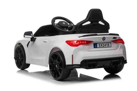 Pojazd, samochód BMW M4 Biały