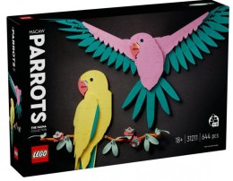 Klocki Art 31211 Kolekcja zwierząt: Papugi Ary LEGO