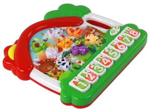 Organki Pianinko Zwierzątka Do Nauki Angielskiego Panel Edukacyjny