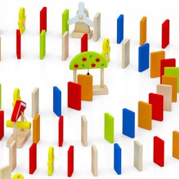 Viga Drewniana Gra Domino Farma 116 Elemntów