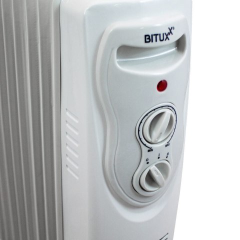 Elektryczny Grzejnik Olejowy 2000W Biały 9 żeberkowy XL BITUXX