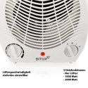 Farelka Termowentylator 2000W mobilny Grzejnik elektryczny Wentylator