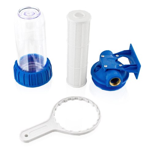 Filtr do wody Bituxx wstępny 1" z wkładem filtra z węglem aktywnym