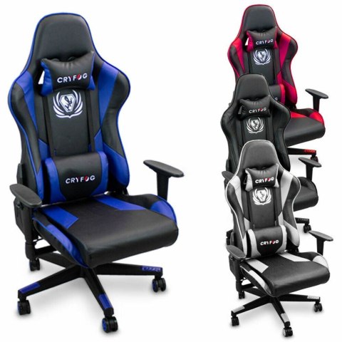 Fotel dla gracza do biura komputerowy obrotowy z zagłówkiem Cryfog