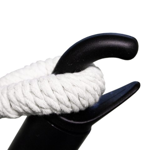 Granatowy Hamak huśtawka na stelażu Rama do ogrodu stabilny wygodny