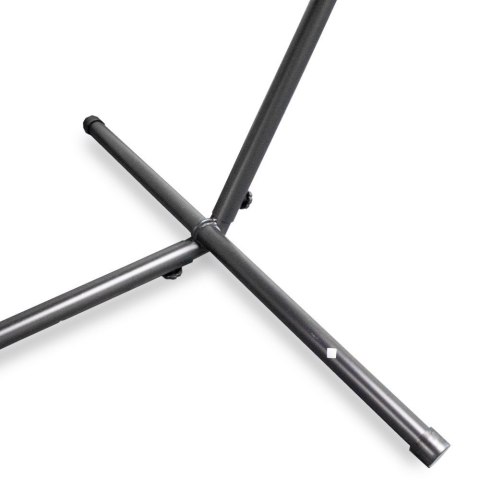 Hamak ogrodowy na metalowym stelażu mocny 270x110cm do 120kg