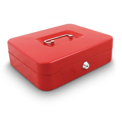 Kasetka metalowa na klucz skrytka do przechowywania pieniędzy transportu 25cm mocna