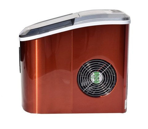 Kostkarka do lodu stołowa Mulano pomarańczowa maszyna do kostek lodu