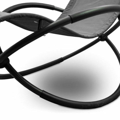 Leżaki Ogrodowe relakcacyjne różowe 2 szt komplet bujaki ogrodowe