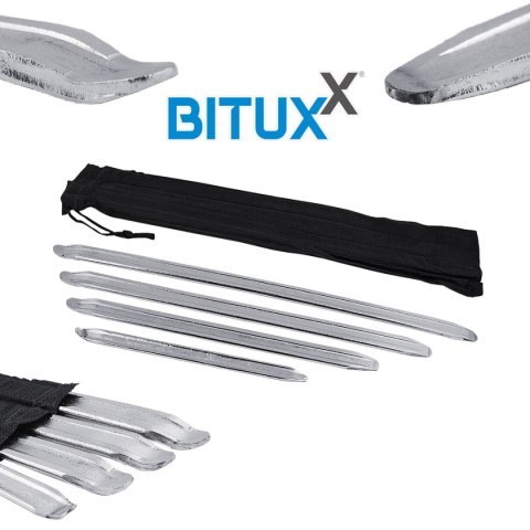 Łyżka montażowa do opon/kół wymiana 30-60cm Breszki stalowe kuta 4szt