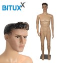 MANEKIN MĘSKI PEŁNOPOSTACIOWY WYSTAWOWY WYSOKI 190CM DO SKLEPU
