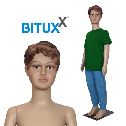 MANEKIN WYSTAWOWY DZIECIĘCY CHŁOPIĘCY DO SKLEPU 110CM PEŁNOPOSTACIOWY