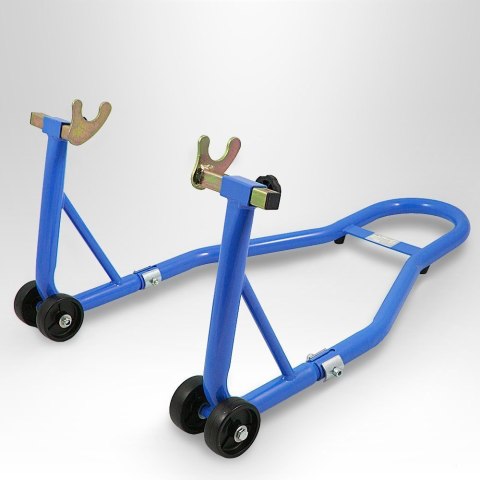 Niebieski Stojak Motocyklowy uchwyt podnośnik 250kg motor tylny oś