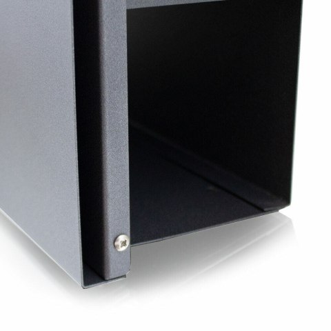 Nowoczesna Skrzynka na Listy POST z gazetnikiem na reklamy i ulotki